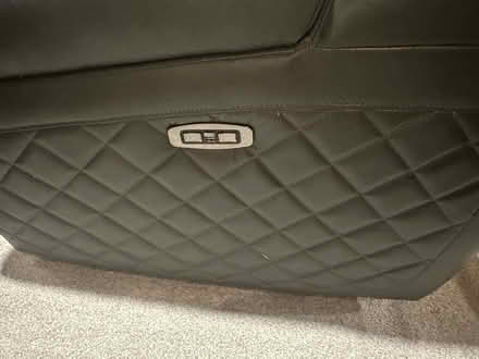 Photo of free Power reclining black leather (Columbine) #2