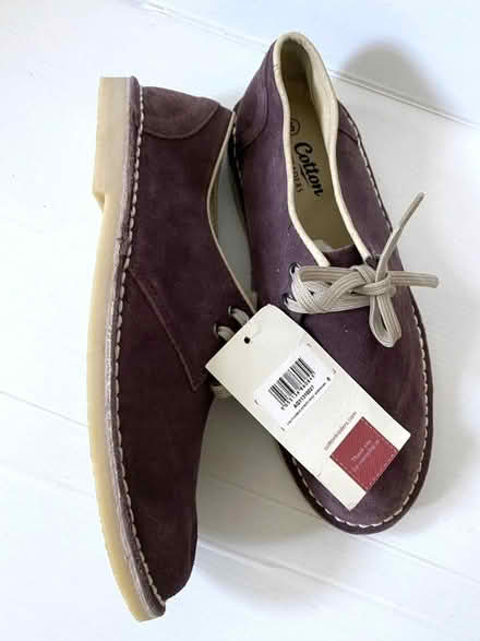 Photo of free New Cotton traders suede shoes sz 6 (Guildford GU1) #1