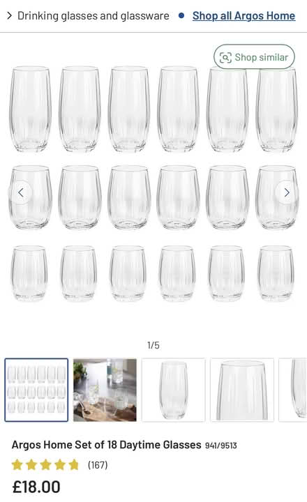 Photo of free Nine glass tumblers (Bicester East OX26) #4