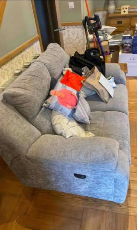 Photo of free Reclining sofa (Golborne) #1