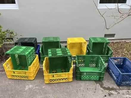 Photo of free plastic crates (Midtown Palo Alto) #1