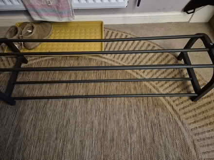 Photo of free Black hanging rail (RG2 Shinfield) #4