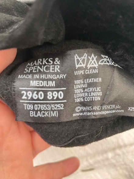 Photo of free Men’s leather gloves (medium) (Wooburn Green, HP10) #3