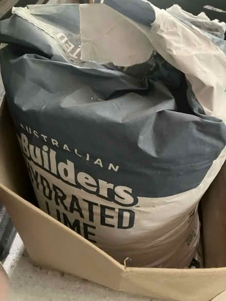 Photo of free Large bag of builder’s lime (Lisarow) #2
