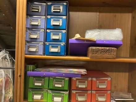 Photo of free Plastic storage drawers (N13 Palmers Green) #1