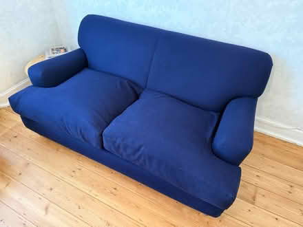 Photo of free Heals 3 Seater Sofa, Wool, Navy (Epsom) #3
