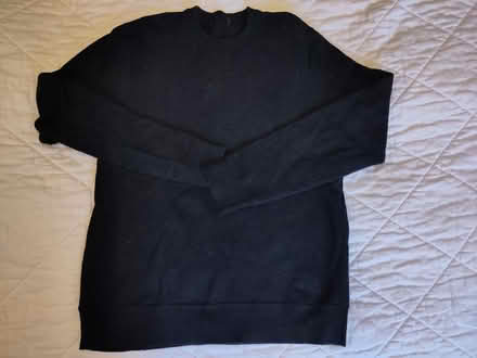 Photo of free Black boiled wool jumper - M (L1 Liverpool City Centre) #1