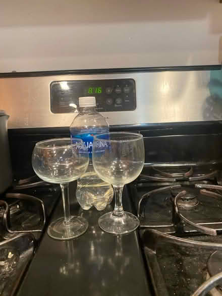 Photo of free 2 stemware glasses (Malden Center) #1