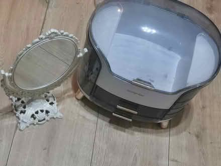 Photo of free Storage box and mirror (Idle BD10) #1