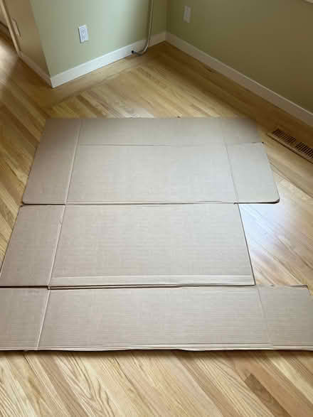 Photo of free 2 Large pieces of cardboard/boxes (Midtown Palo Alto) #3