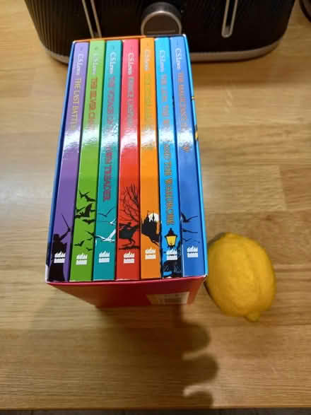 Photo of free Box of 7 books Narnia (Roundhill area brighton) #2