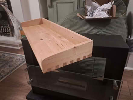 Photo of free Ikea, 2×solid wood shelves (Ashwood Park CW9) #2