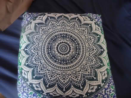 Photo of free Indian Scatter cushions-Ombre Green (Greenford UB6 8PF) #2