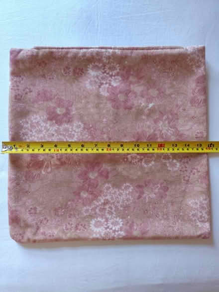 Photo of free Three cushion covers 40cm square (Stepney Green, E1) #1