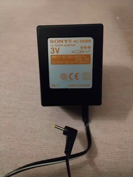 Photo of free Sony AC power adaptor (PO7) #1