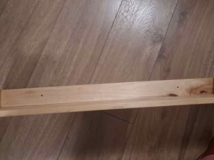 Photo of free Ikea, 2×solid wood shelves (Ashwood Park CW9) #3