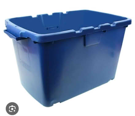 Photo of free Plastic blue box (Herne Hill, SE24) #1