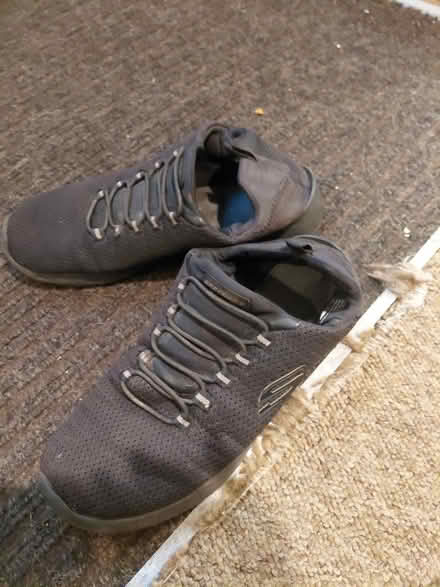 Photo of free Skechers black trainers size 8.5 (Bognor Regis - PO22) #1