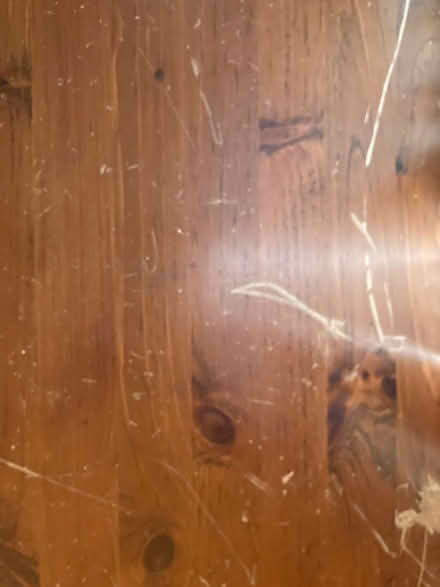 Photo of free Sturdy wooden desk (East Arlington) #2