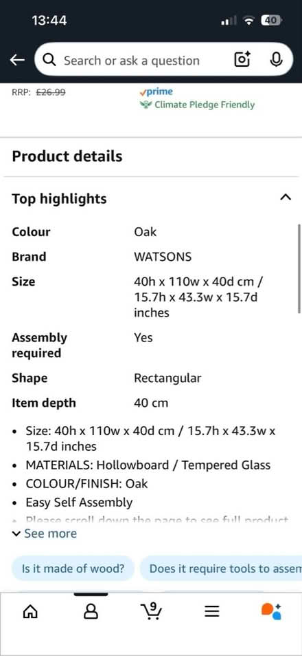 Photo of free Brand new TV unit (EX1) #3