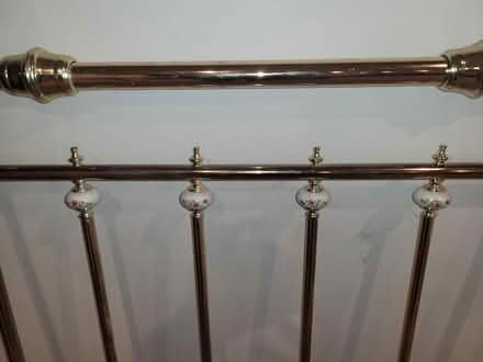 Photo of free Twin Bed Frame and Headboard (Third line and Rebecca) #2