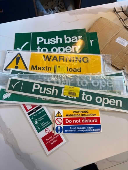 Photo of free Safety Signs (Liverpool L13) #1