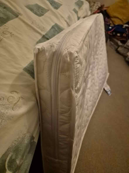 Photo of free Cot bed mattress and duvet (Woodhouse Eaves) #3