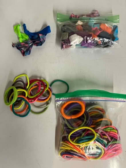 Photo of free Assorted hair ties (Sunnyvale - Ponderosa Park) #1