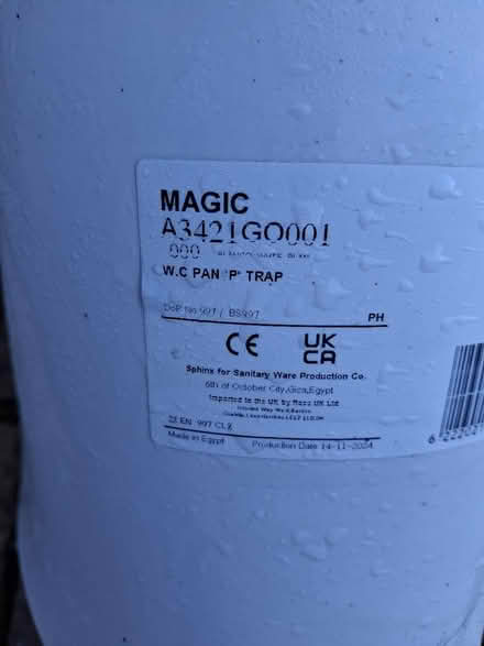 Photo of free New toilet (Collier Row RM5) #4