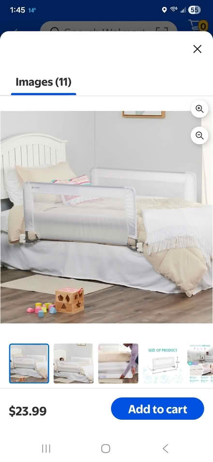 Photo of bed safety rail (Van Buren ME) #1