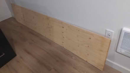 Photo of free 8' x 18" x 3/4" piece of plywood (Columbia City) #1