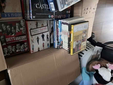 Photo of free Large box of DVDs, mostly box sets (Gamlingay SG19) #2