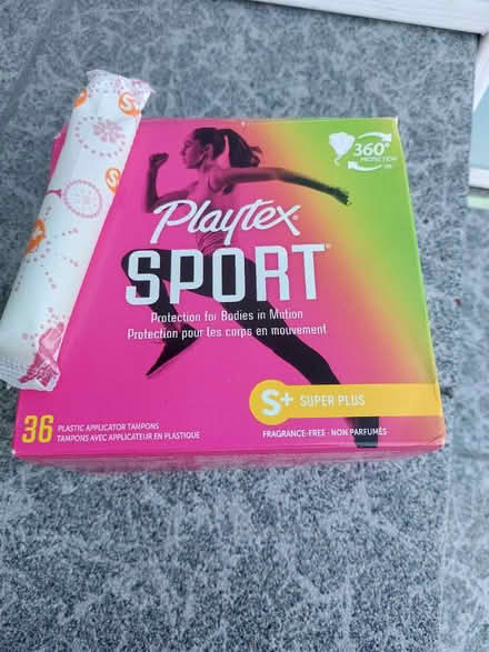 Photo of free S+ tampons (San Leandro) #1