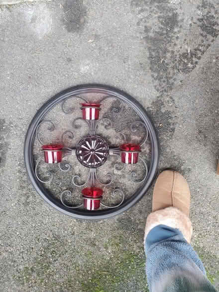 Photo of free Metal wall mount candle holders (Downtown Bothell) #1