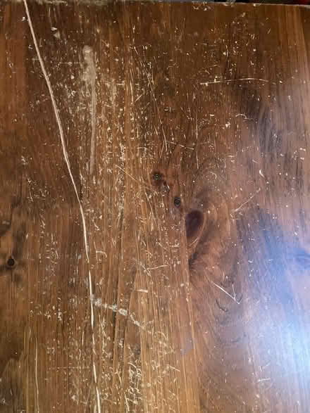 Photo of free Sturdy wooden desk (East Arlington) #4