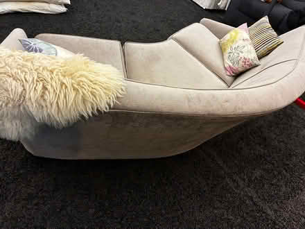 Photo of free Retro curved beige 3 seater sofa and 2 chairs (Stapenhill DE14) #4