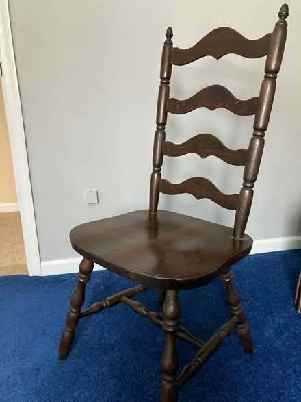 Photo of free Ladder back desk chair (Media) #1