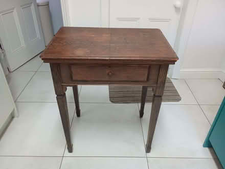 Photo of free Vintage sewing machine table (Nooklands PR2) #1