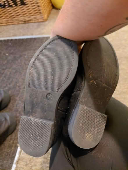 Photo of free Girls black boots size 9 (Bognor Regis - PO22) #3