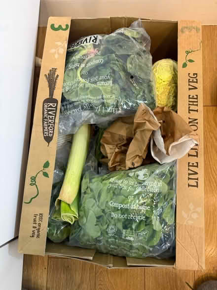 Photo of free Riverford organic veg box (ha28qz) #1