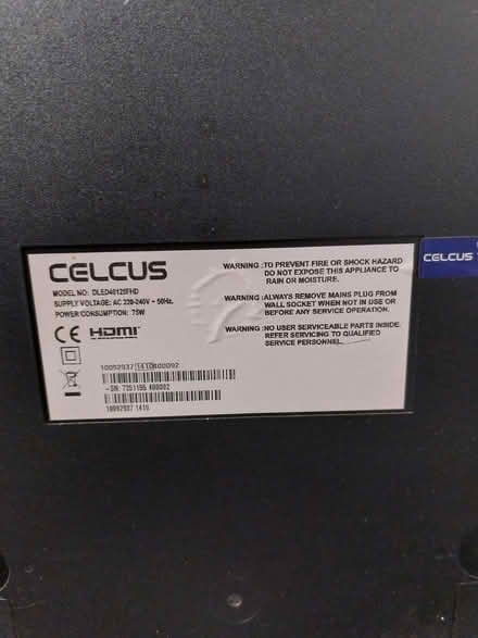 Photo of free Flat-screen tv with fault (TW14 Feltham) #2