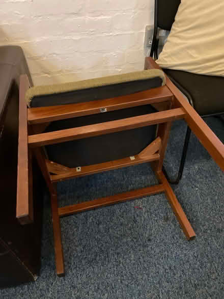Photo of free Green wooden chairs with arms (Egremont CH44) #2