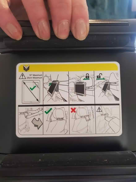 Photo of free Back seat tablet holder/mount (Downtown Bothell) #3