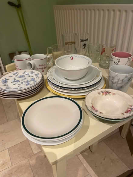 Photo of free Crockery, cups , etc glasses (Fulwell) #2