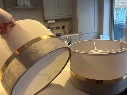 Photo of free Two easy fit ceiling lampshades w (Churchtown) #1