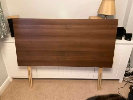 Photo of free Double bed headboard mahagony mdf (World's End RH15) #1