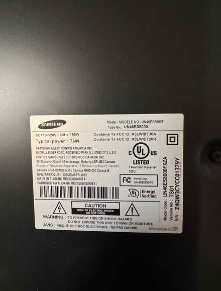 Photo of free 48 inch Samsung Smart HDTV (Capitol Hill) #2