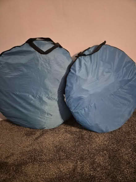 Photo of free 2 pop up tents (Ashington (NE63)) #1