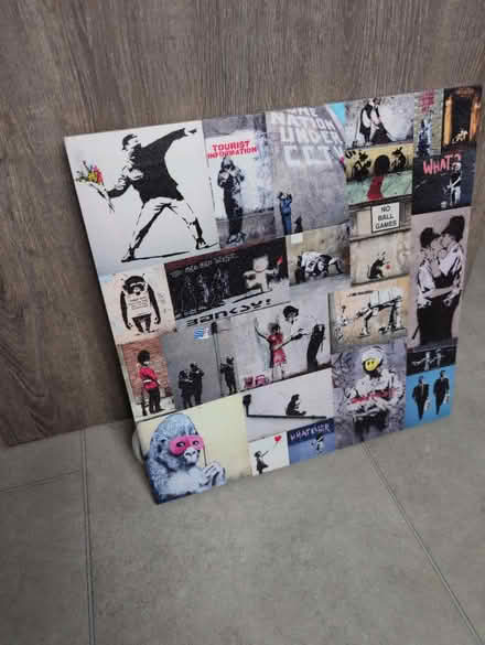 Photo of free Generic Banksy print (Bear Flat, Bath BA24) #1