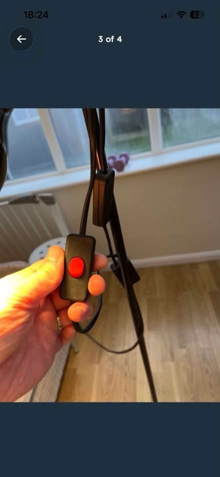 Photo of free Tall lamp - repost due to no show (Rainworth) #3